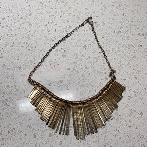 Gold necklace